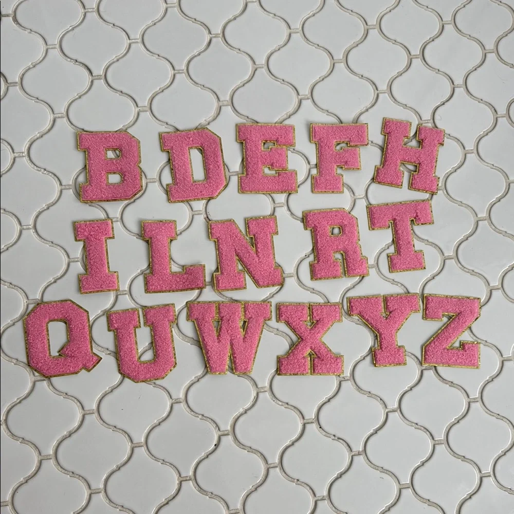 So many patches! Hearts, disco balls, letters, etc. - Picture 5 of 15